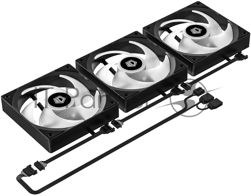 Система водяного охлаждения ID-Cooling FX360 LCD ARGB Soc-AM5/AM4/1200/1700/1851 черный 4-pin 27.2dB Al+Cu LCD 350W Ret