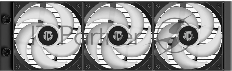 Система водяного охлаждения ID-Cooling FX360 LCD ARGB Soc-AM5/AM4/1200/1700/1851 черный 4-pin 27.2dB Al+Cu LCD 350W Ret