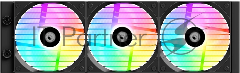 Система водяного охлаждения ID-Cooling FX360 TD ARGB Soc-AM5/AM4/1200/1700/1851 черный 4-pin 27.2dB Al+Cu LCD 350W Ret