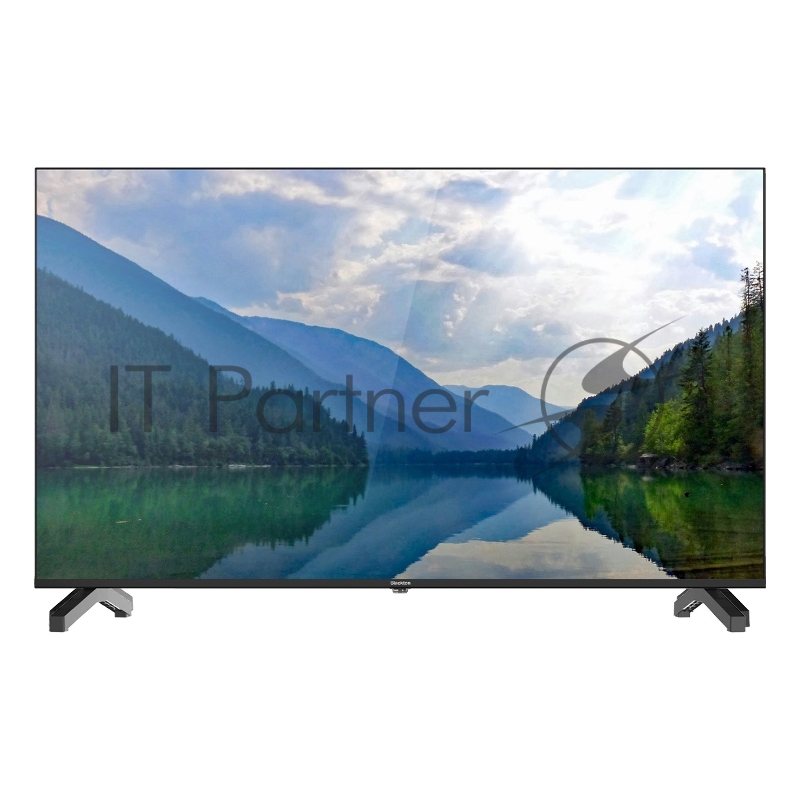 Телевизор Blackton Bt 43F34B Black (РФ). 43, 109.22 см, FHD (1920*1080), 220 cd/m2 ±10%, 4000:1, DVB-C/T/T2, 3 HDMI, 2 USB, звук 16 Вт, тонкие рамки