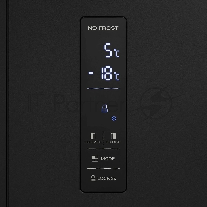 Холодильник KRONA EISKALT 9159 SBS TNF DARK INOX SIDE-BY-SIDE 291/145 л