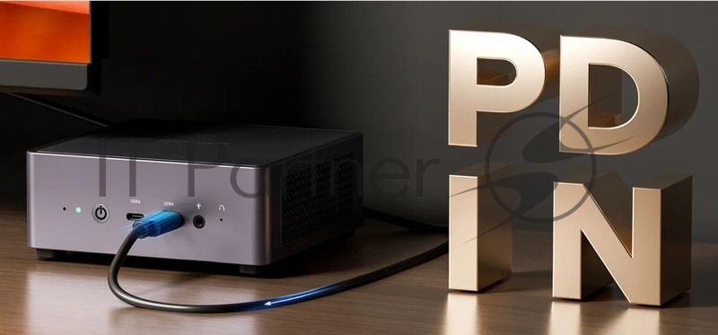 Minisforum Мини ПК UM790Pro/16GB+512GB (AMD R9 7940HS) 16GB+512GB, AMD Radeon780M, Win11 Pro