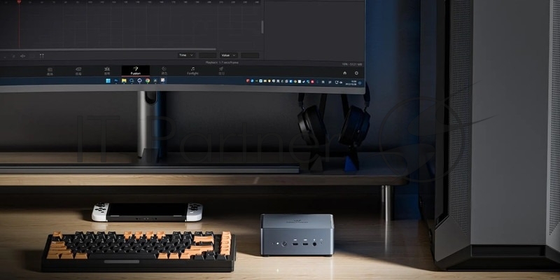 Minisforum Мини ПК UM790Pro/16GB+512GB (AMD R9 7940HS) 16GB+512GB, AMD Radeon780M, Win11 Pro