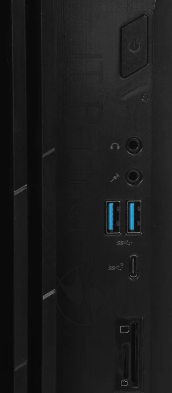 ПК Мини MSI Pro DP180 12-443XRU i3 12100 (3.3) 16Gb SSD512Gb UHDG 730 CR без ОС 2.5xGbitEth+1xGbitEth WiFi BT 500W черный (9S6-B0A721-443)