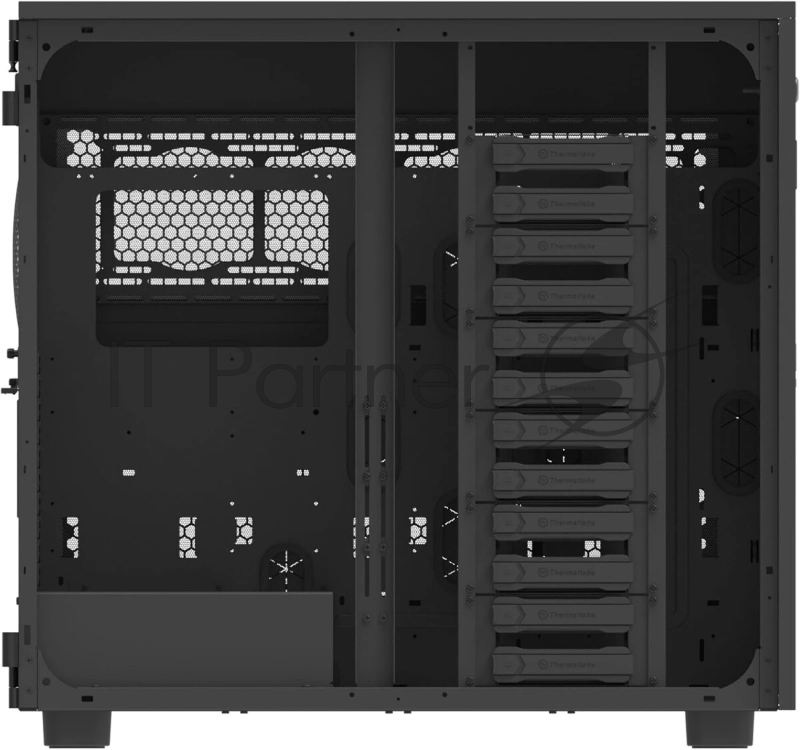 Корпус Thermaltake AX700 черный без БП XL-ATX 18x120mm 18x140mm 2x200mm 4xUSB3.0 audio bott PSU