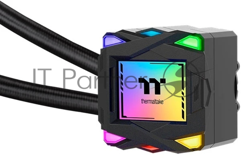Система водяного охлаждения Thermaltake LA360 ARGB Soc-AM5/AM4/1200/1700/1851 черный 4-pin 38.35dB Al+Cu Ret (CL-W459-PL12SW-A)