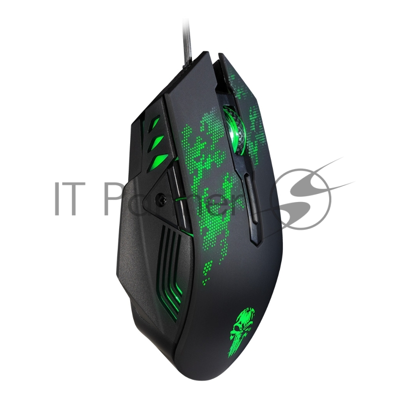 Мышь проводная игровая SMARTBUY (SBM-744G-K) RUSH черная