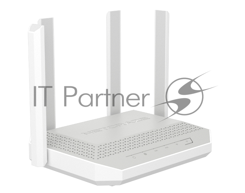 Мультигигабитный интернет-центр Netcraze Giga (NC-1012) с Mesh Wi-Fi 6 AX3000, Smart-коммутатором 1×2.5G/SFP и 4×1G, многофункциональными портами USB 3.0 и 2.0