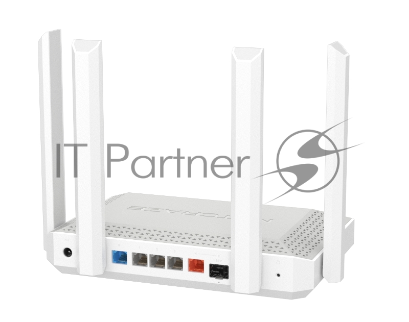 Мультигигабитный интернет-центр Netcraze Giga (NC-1012) с Mesh Wi-Fi 6 AX3000, Smart-коммутатором 1×2.5G/SFP и 4×1G, многофункциональными портами USB 3.0 и 2.0