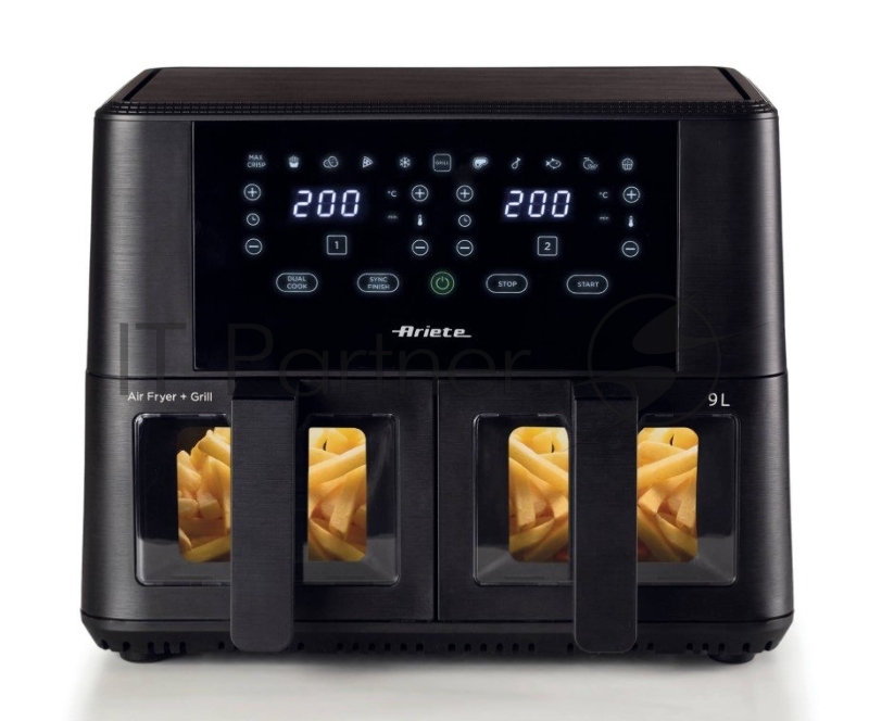 Аэрофритюрница Ariete 00C463100AR0 9л, 2 чаши