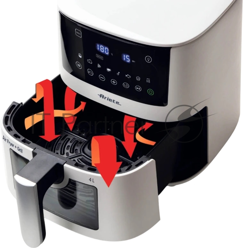 Аэрофритюрница Ariete 4633 Glass DGT Wh