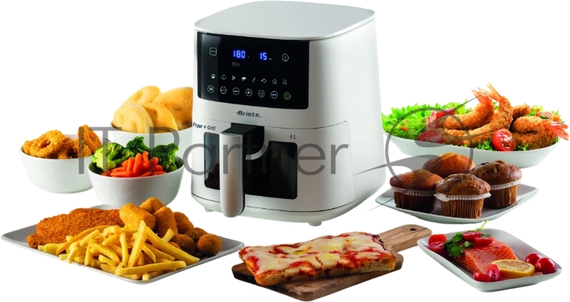Аэрофритюрница Ariete 4633 Glass DGT Wh
