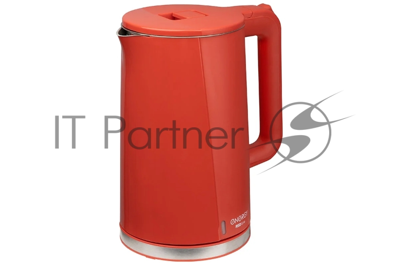 Чайник ENERGY E-208 1,7 л красный, двойной корпус