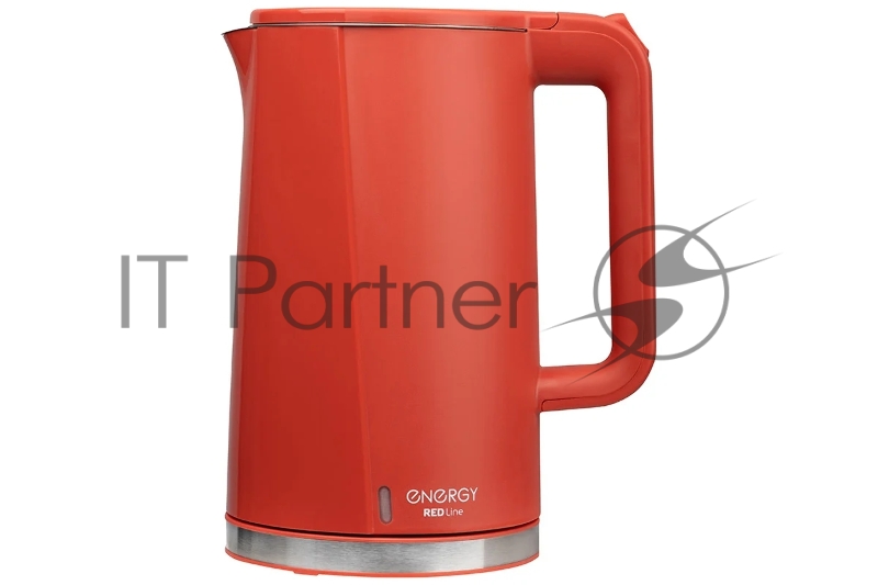 Чайник ENERGY E-208 1,7 л красный, двойной корпус