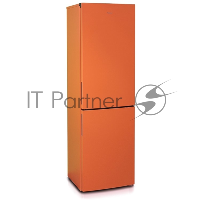 Холодильник Бирюса T6149 оранжевый двухкамерный 245/135 л морозилка снизу, автоматическое оттаивание