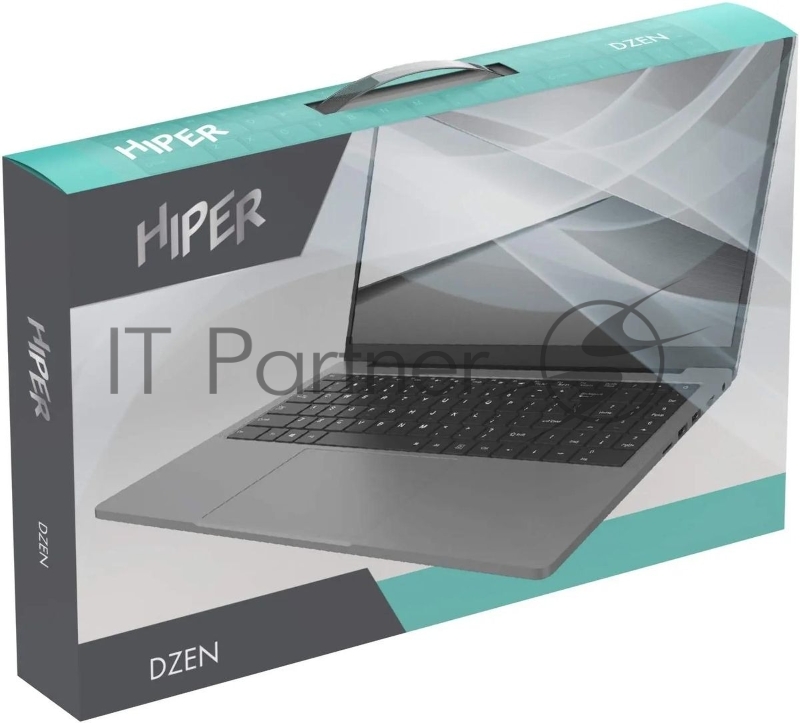 Ноутбук HIPER DZEN Intel Core i5 1135G7 2400MHz/15.6/1920x1080/8Gb/256 SSD/Intel Iris Xe Graphics/Windows 11 Pro (H1569O582DMP_Win11P) Silver