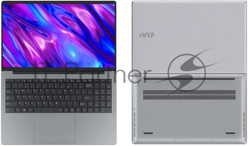 Ноутбук HIPER DZEN Intel Core i5 1135G7 2400MHz/15.6/1920x1080/8Gb/256 SSD/Intel Iris Xe Graphics/Windows 11 Pro (H1569O582DMP_Win11P) Silver