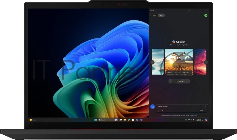Ноутбук ThinkPad T14 Gen 6 14.0 WUXGA (1920x1200) IPS 400N, Ultra 7 255H, 32GB DDR5-5600, 1TB SSD M.2, Integrated Graphics, WiFi6E, BT, TPM2, FPR, 5MP+IR Cam, 52.5Wh, 65W USB-C, Win 11 Pro, 1Y, 1.4kg