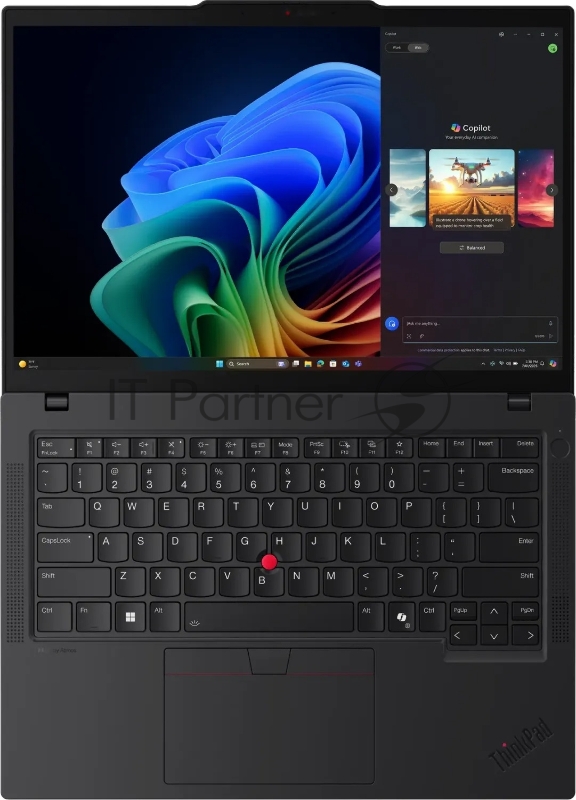 Ноутбук ThinkPad T14 Gen 6 14.0 WUXGA (1920x1200) IPS 400N, Ultra 7 255H, 32GB DDR5-5600, 1TB SSD M.2, Integrated Graphics, WiFi6E, BT, TPM2, FPR, 5MP+IR Cam, 52.5Wh, 65W USB-C, Win 11 Pro, 1Y, 1.4kg