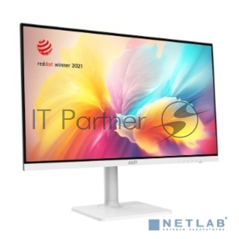 Монитор 27 MSI Modern MD272QXPW IPS 2560x1440, 100 Гц, 4 мс, 16:9, 400 кд/м², HDMI 2.0b, DP 1.2a, USB-C (98 Вт), USB Hub (2x USB 2.0), 3.5 Jack, HDR10, белый