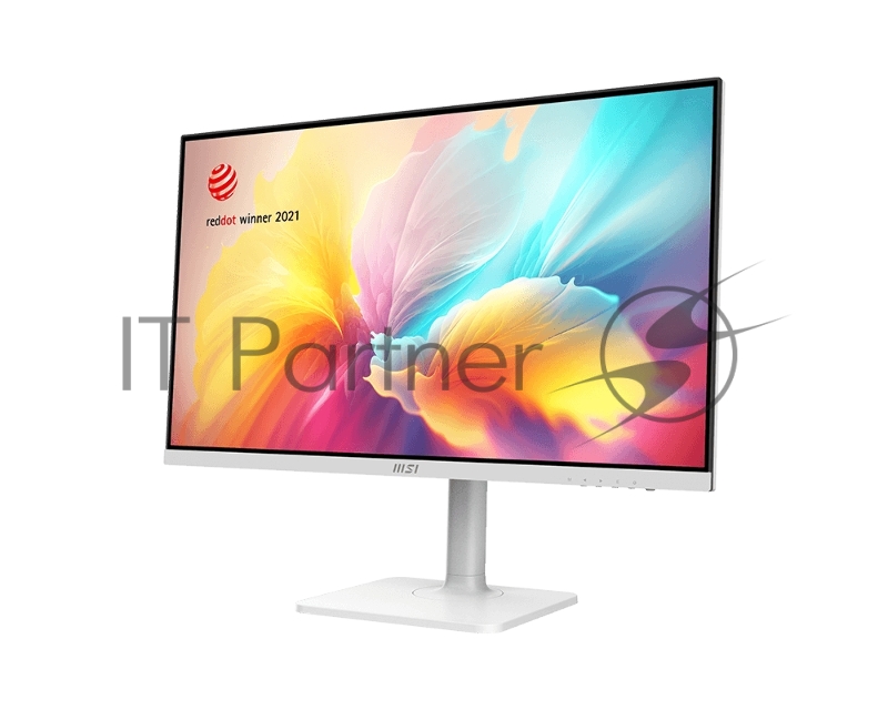 Монитор 27 MSI Modern MD272QXPW IPS 2560x1440, 100 Гц, 4 мс, 16:9, 400 кд/м², HDMI 2.0b, DP 1.2a, USB-C (98 Вт), USB Hub (2x USB 2.0), 3.5 Jack, HDR10, белый