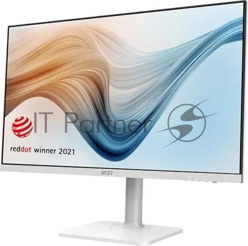 Монитор 27 MSI Modern MD272QXPW IPS 2560x1440, 100 Гц, 4 мс, 16:9, 400 кд/м², HDMI 2.0b, DP 1.2a, USB-C (98 Вт), USB Hub (2x USB 2.0), 3.5 Jack, HDR10, белый