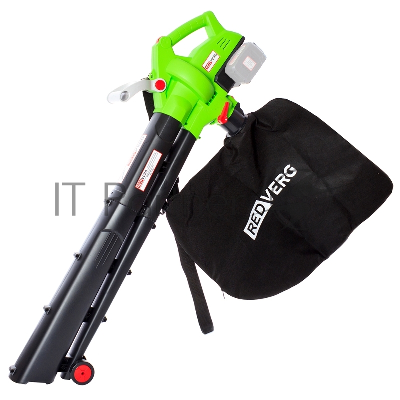 Воздуходувка-пылесос RedVerg RD-BV36/U пит.:от аккум. зеленый/черный