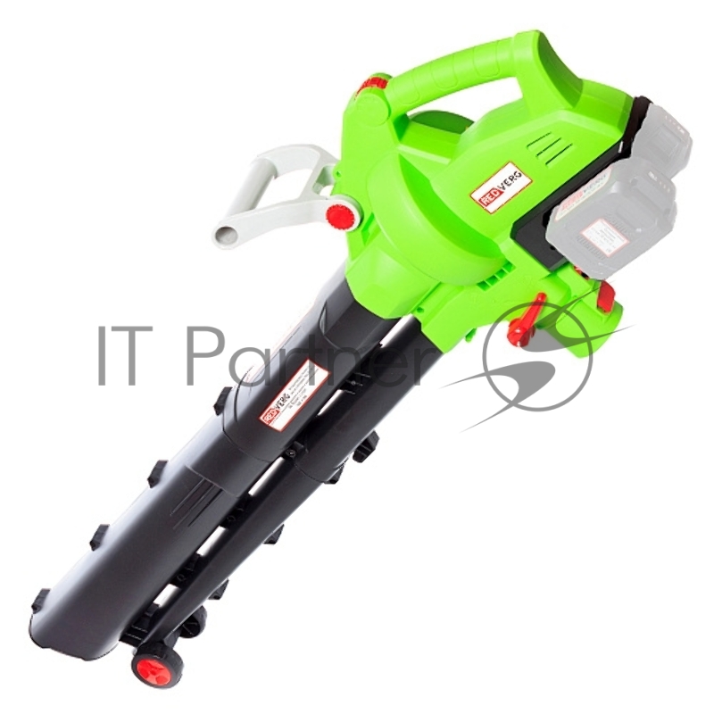 Воздуходувка-пылесос RedVerg RD-BV36/U пит.:от аккум. зеленый/черный