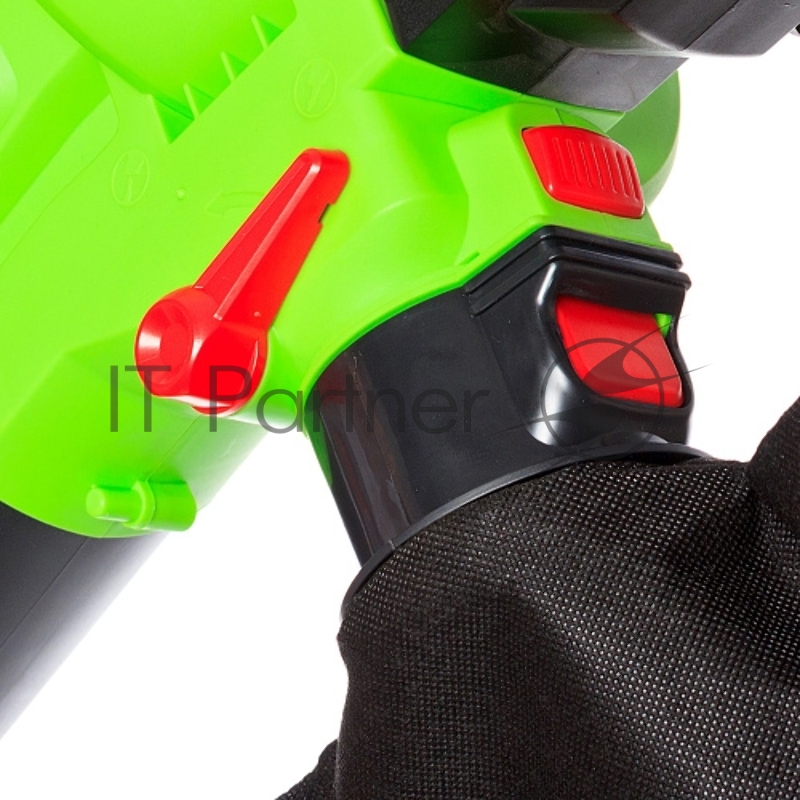 Воздуходувка-пылесос RedVerg RD-BV36/U пит.:от аккум. зеленый/черный