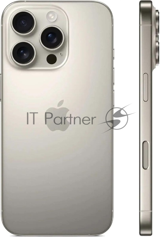 Смартфон Apple A3292 iPhone 16 Pro 1Tb титан моноблок 3G 4G 1Sim 6.3 1206x2622 iOS 18 48Mpix 802.11 a/b/g/n/ac/ax/be NFC GPS Protect