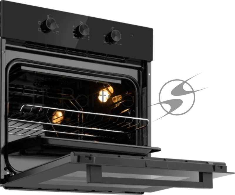 Духовой шкаф Электрический Weissgauff EOM 108 PDB черный