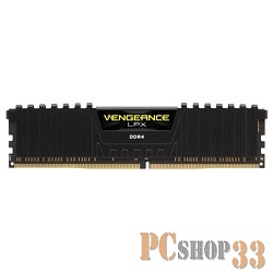 Модуль памяти 16ГБ DDR4 SDRAM Corsair Vengeance LPX CMK16GX4M1A2400C14 (PC19200, 2400МГц, CL14)