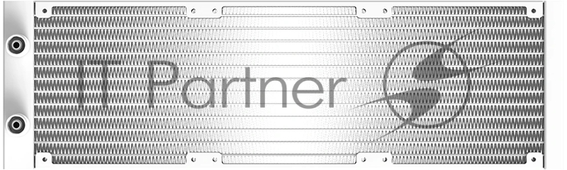 Система водяного охлаждения ID-Cooling FX360 LCD WHITE (Soc 1851/1700/1200/115X/AM5/AM4, 3x120mm fan, 2000rpm, 27.2 дБ, 350W, PWM 4-pin, Al+Cu)