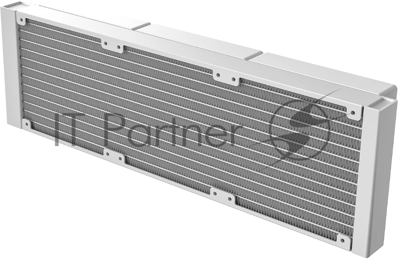 Система водяного охлаждения ID-Cooling FX360 LCD WHITE (Soc 1851/1700/1200/115X/AM5/AM4, 3x120mm fan, 2000rpm, 27.2 дБ, 350W, PWM 4-pin, Al+Cu)