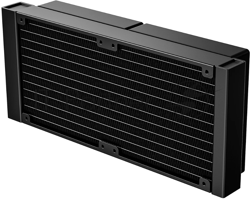 Система водяного охлаждения ID-Cooling FX240 LCD (Soc 1851/1700/1200/115X/AM5/AM4, 2x120mm fan, 2000rpm, 27.2 дБ, 300W, PWM 4-pin/5V 3Pin ARGB,Cop) (FX240 LCD)