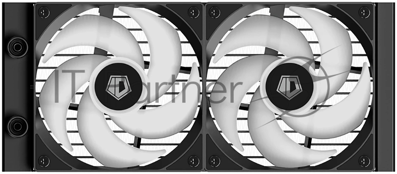 Система водяного охлаждения ID-Cooling FX240 LCD (Soc 1851/1700/1200/115X/AM5/AM4, 2x120mm fan, 2000rpm, 27.2 дБ, 300W, PWM 4-pin/5V 3Pin ARGB,Cop) (FX240 LCD)