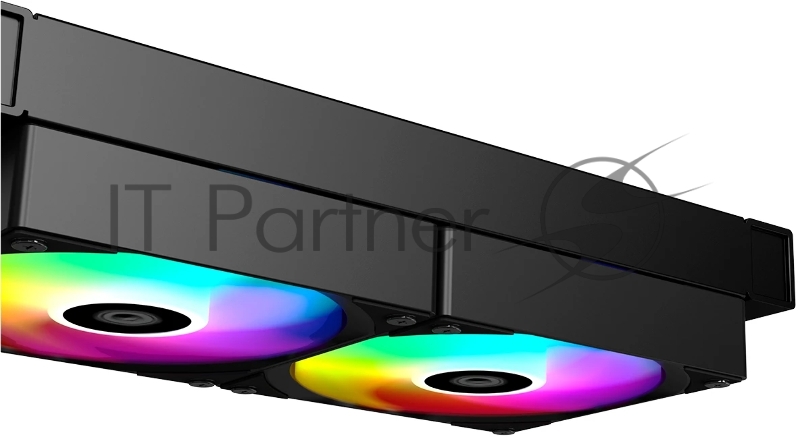 Система водяного охлаждения ID-Cooling FX240 LCD (Soc 1851/1700/1200/115X/AM5/AM4, 2x120mm fan, 2000rpm, 27.2 дБ, 300W, PWM 4-pin/5V 3Pin ARGB,Cop) (FX240 LCD)