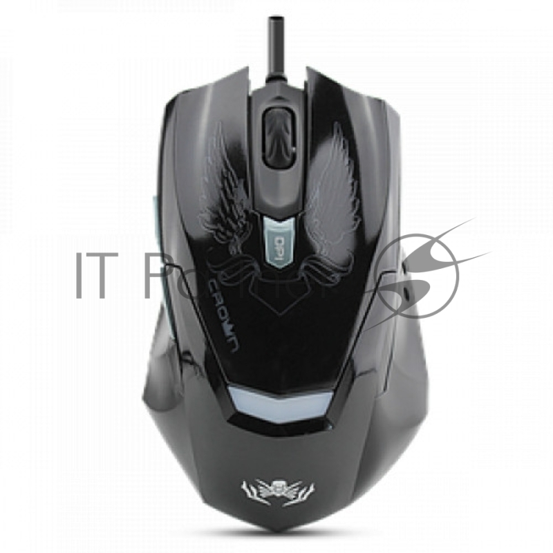 Мышь CROWN CMM-222 black