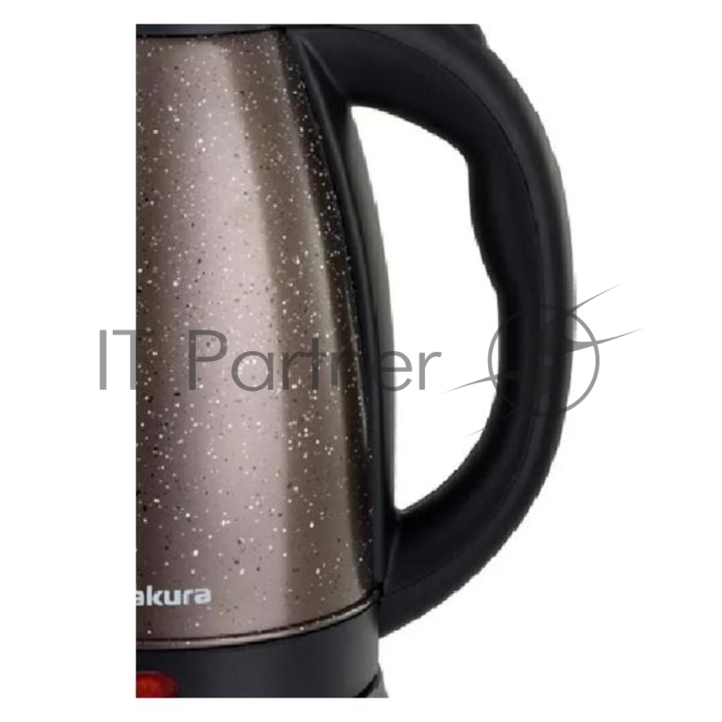 Чайник электрический SAKURA SA-2134DBR 1,8л, нержавейка, бронз/крап