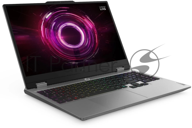 Ноутбук Lenovo LOQ 15AHP10/15.6 Full HD 1920x1080/AMD Ryzen 5 220/16 Gb/512 Gb SSD/nVidia GeForce RTX 5050 8GB/No OS/серый/2.4 кг