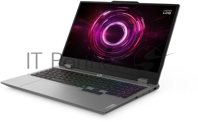 Ноутбук Lenovo LOQ 15AHP10/15.6 Full HD 1920x1080/AMD Ryzen 5 220/16 Gb/512 Gb SSD/nVidia GeForce RTX 5050 8GB/No OS/серый/2.4 кг