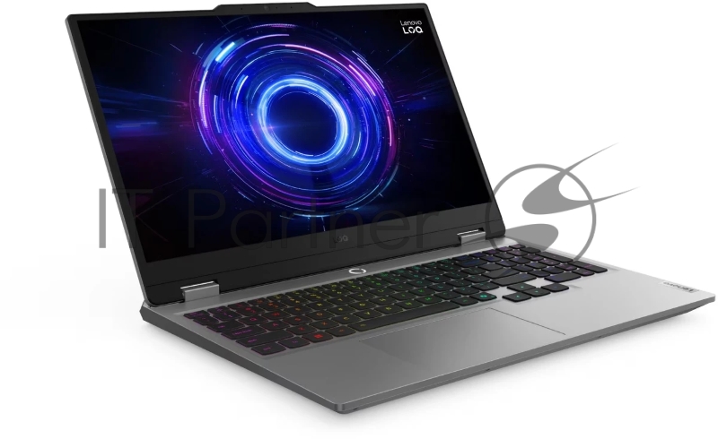 Ноутбук Lenovo LOQ 15IRX10/15.6 Full HD 1920x1080/Intel Core i5 13450HX/24 Gb/512 Gb SSD/nVidia GeForce RTX 5060 8GB/No OS/серый/2.4 кг