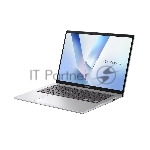Ноутбук ASUS X1407QA-LY099W 14(1920x1200 (матовый) IPS)/Qualcomm Snapdragon X X1-26-100(2.98Ghz)/16384Mb/102 1y/1.49kg/Cool Silver/Win11Home