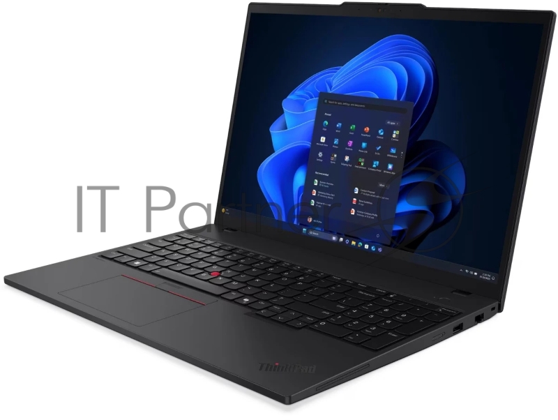 Ноутбук Lenovo ThinkPad T16 G4 Core Ultra 5 225U 16Gb SSD1Tb Intel Graphics 16 IPS WUXGA (1920x1200) Windows 11 Pro 64 black WiFi BT Cam (21QFS1C100)