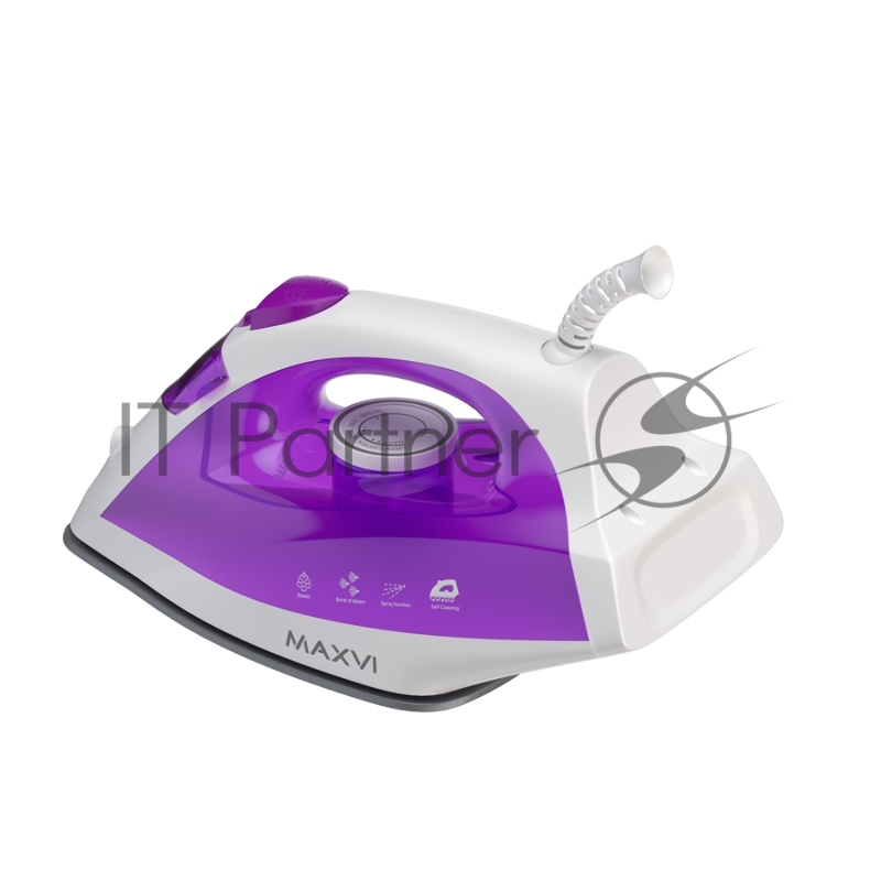 Утюг MAXVI SI1801 white-purple