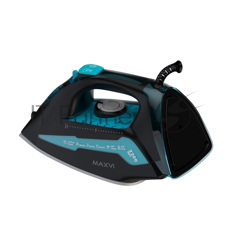 Утюг MAXVI SI2202 black-turquoise
