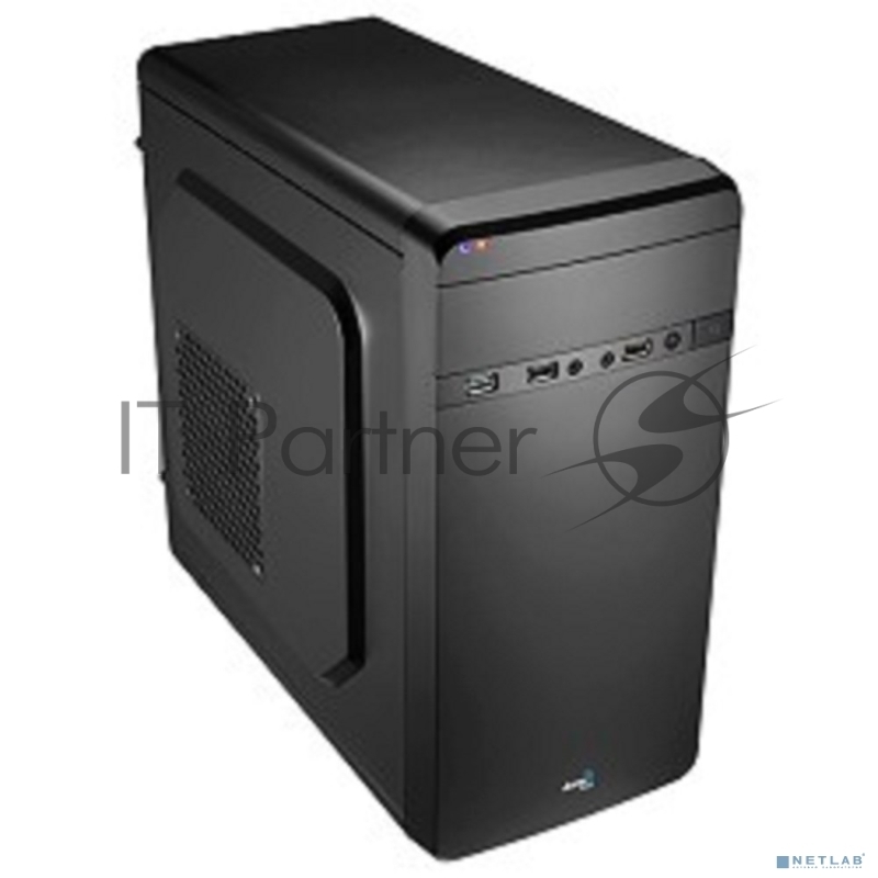 Компьютерный корпус Aerocool / Formula Qs-180 черный без БП mATX 1x80мм 2xUSB 2.0 1xUSB 3.0 audio