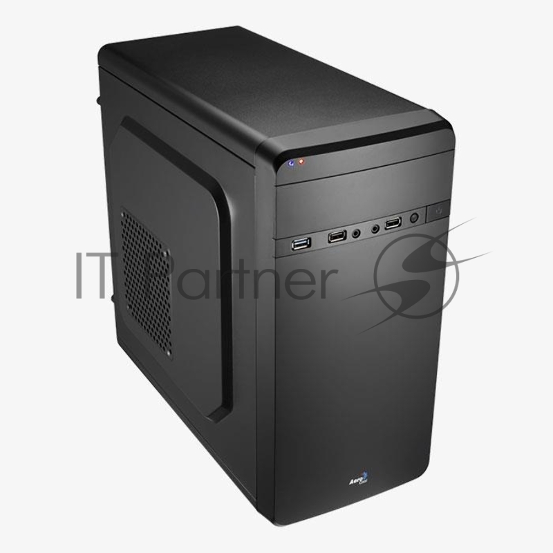 Компьютерный корпус Aerocool / Formula Qs-180 черный без БП mATX 1x80мм 2xUSB 2.0 1xUSB 3.0 audio