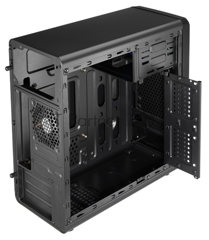Компьютерный корпус Aerocool / Formula Qs-180 черный без БП mATX 1x80мм 2xUSB 2.0 1xUSB 3.0 audio
