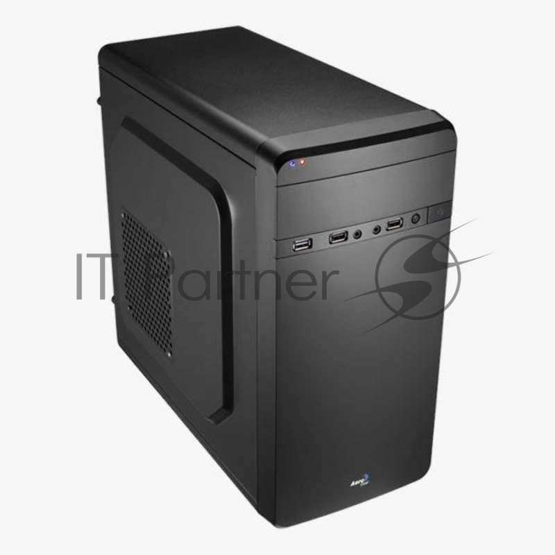 Компьютерный корпус Aerocool / Formula Qs-180 черный без БП mATX 1x80мм 2xUSB 2.0 1xUSB 3.0 audio